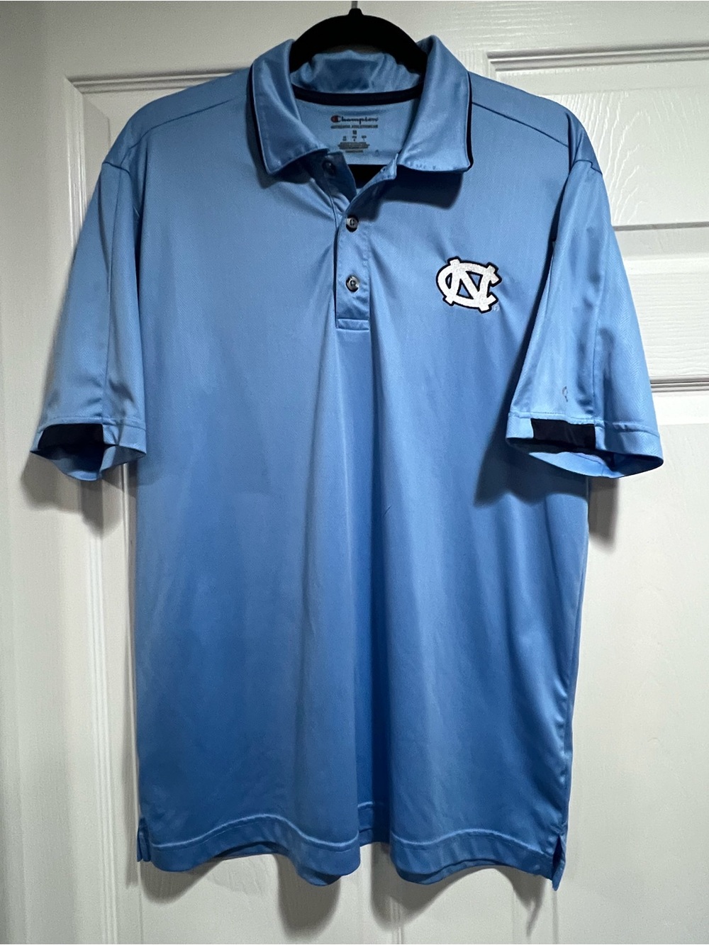 North Carolina Tar Heels Shirt Mens Medium Champion Golf Polo UNC